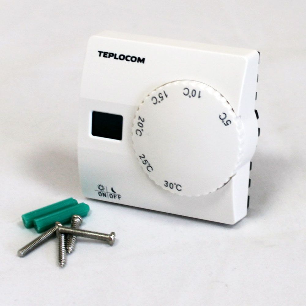 Автоматика терморегуляторы. Термостат Teplocom TS-2aa/8a. Проводной комнатный термостат Teplocom TS-2aa/8a. Термостат комнатный Teplocom TS-2aa/8a, проводной, реле 250в, 8а. Проводной комнатный термостат Teplocom Бастион TS-2aa/8a 911.